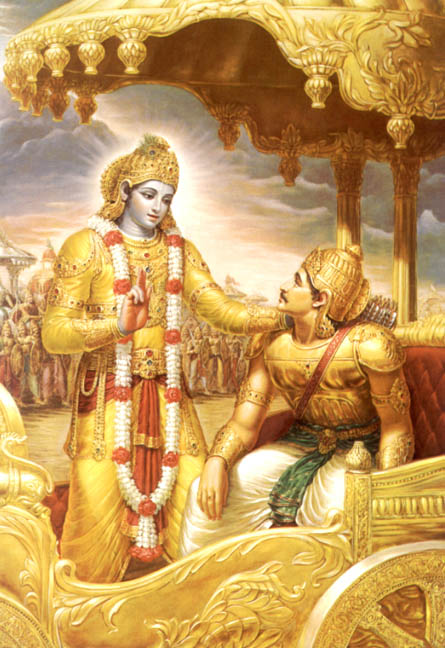 El Seor instruye a Arjuna en el Karma-Yoga
